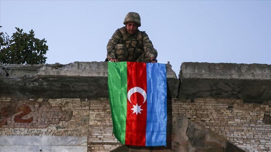 تصاویر خبرگزاری آناتولی از شهر جبرئیل آذربایجان که از اشغال 27 ساله ارمنستان آزاد شد 