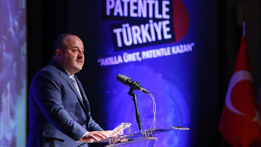 Sanayi ve Teknoloji Bakanı Varank: Uluslararası patent başvurularında dünyada 13. sıraya yükseldik