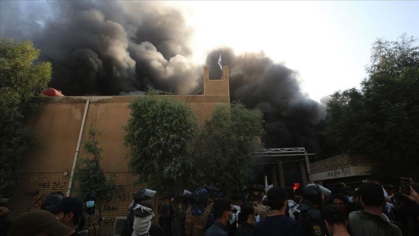 Irak : des partisans du Hachd al-Chaabi incendient un bureau du PDK