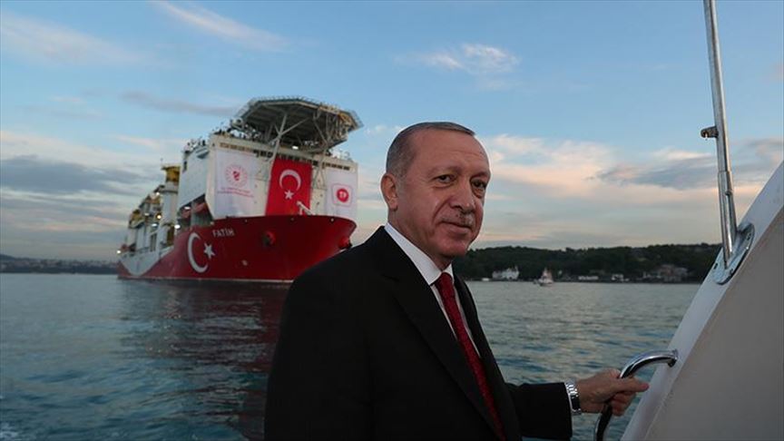 On ship, Turkish leader due to announce latest gas find
