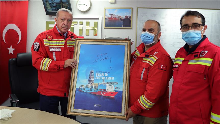 Erdogan announces more gas reserves find in Black Sea