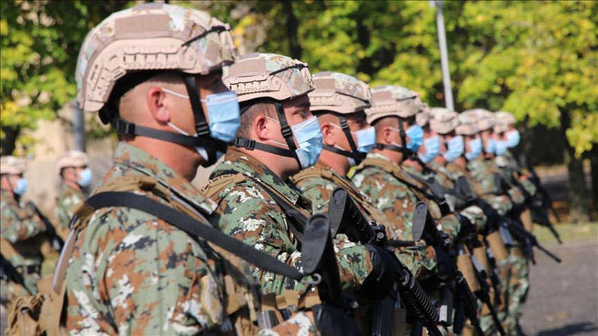 Dërgohet kontigjenti i parë i Armatës së Maqedonisë së Veriut në Misionin e NATO-s në Kosovë