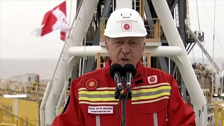 أردوغان يعلن عن كشف غازي ضخم جديد بالبحر الأسود