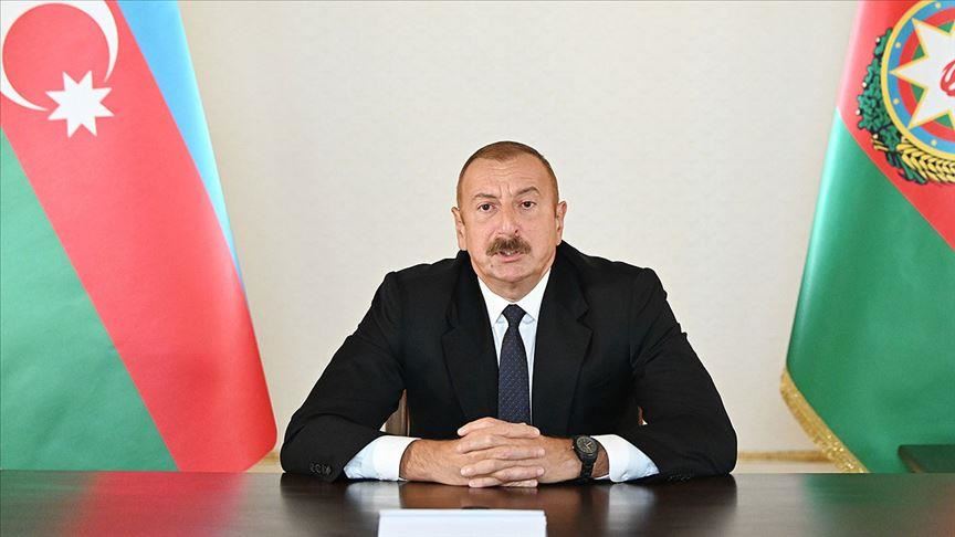 الرئيس الأذربيجاني يعلن تحرير كامل مدينة فضولي
