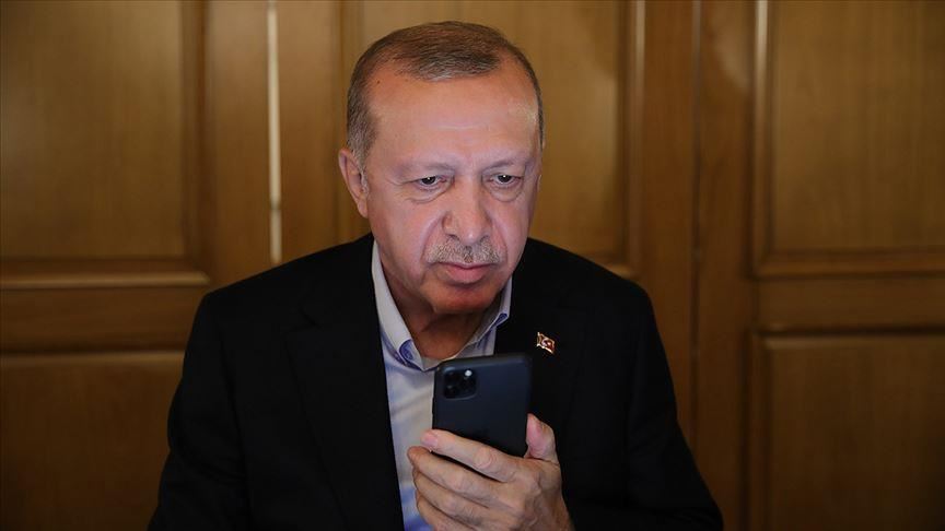 تبریک تلفنی اردوغان به ارسین تاتار