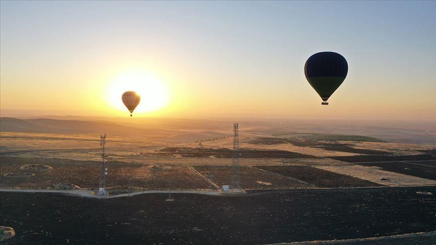Turkey: Hot air balloons dot Gobeklitepe's skies