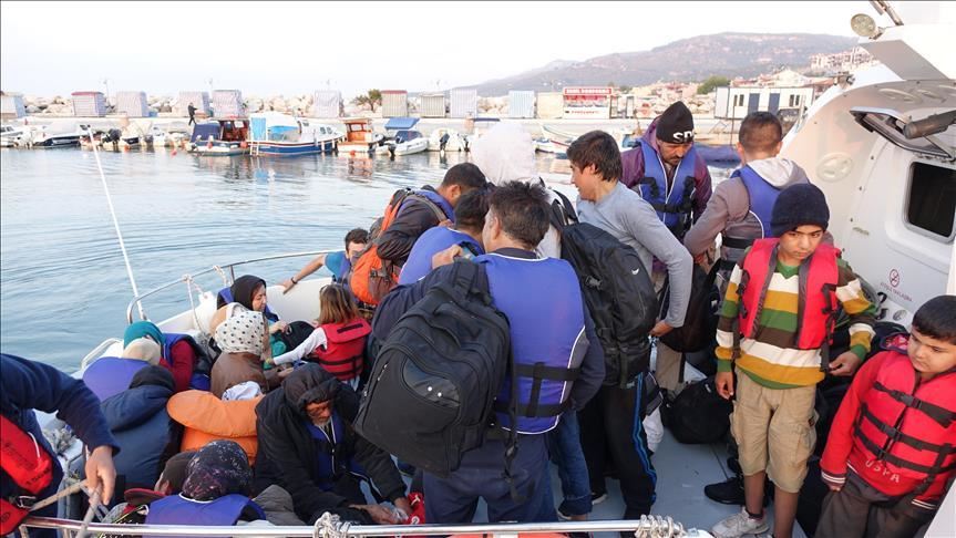 75 asylum seekers held in southwestern Turkey