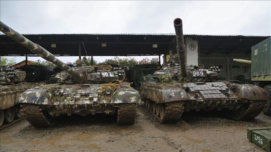 В Баку сообщили об уничтожении до 300 танков ВС Армении