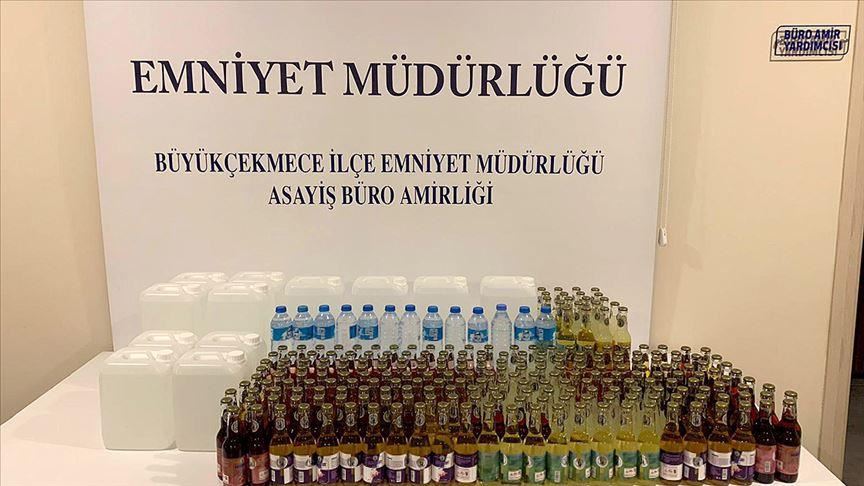 Turkey: Police seize bootleg alcohol, nab 10 suspects