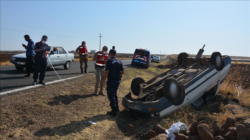 Li Şanliurfayê wesayîtek welgeriya şerampolê: 4 birîndar