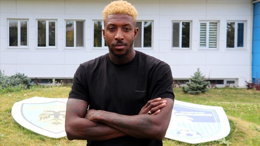 Hollandalı futbolcu Mitchell Donald Erzurum'da mutlu