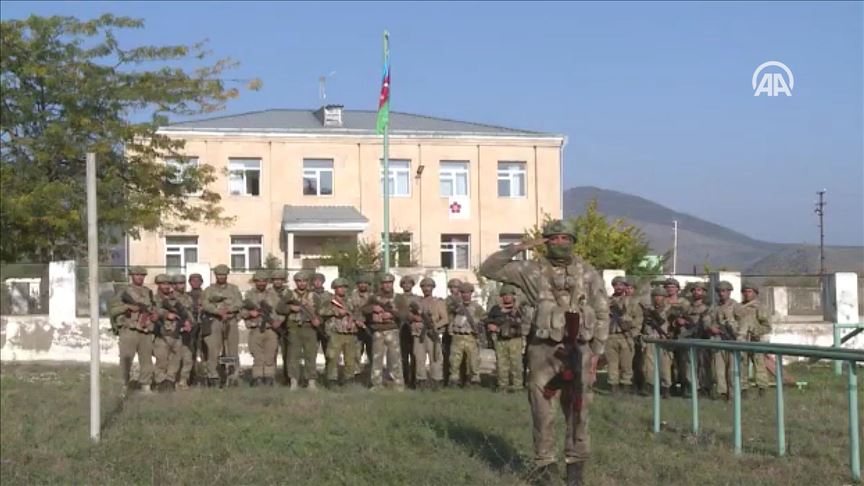 Азербайджанская армия водрузила флаг в Зангилане