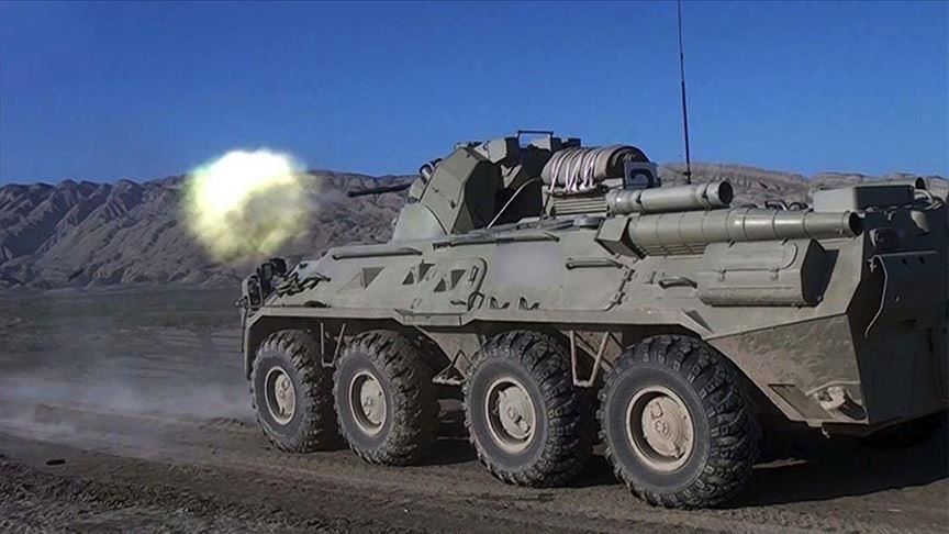 Azerbaijani Army Continues Operation In Occupied Land Azerbaijani Army Continues Operation In Occupied Land