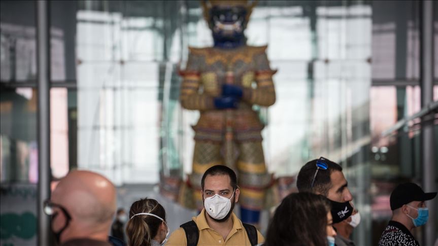 Turis China pertama kali tiba di  Thailand di  masa  pandemi 