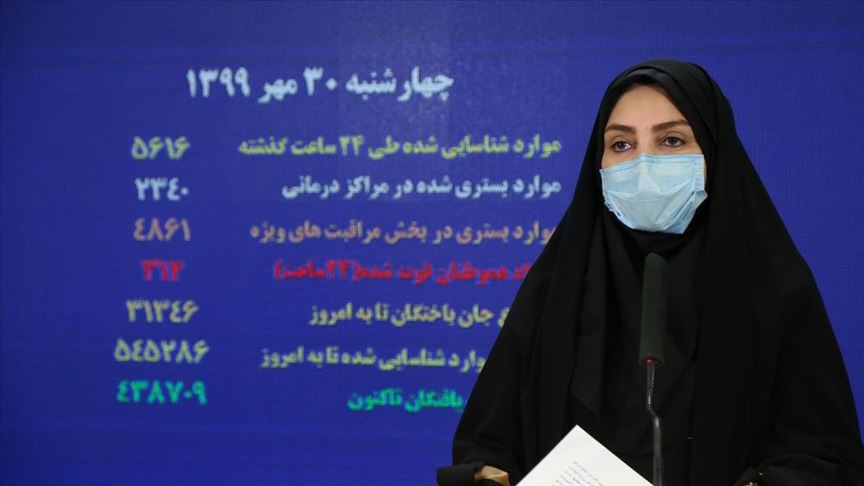 کرونا جان 312 نفر دیگر را در ایران گرفت