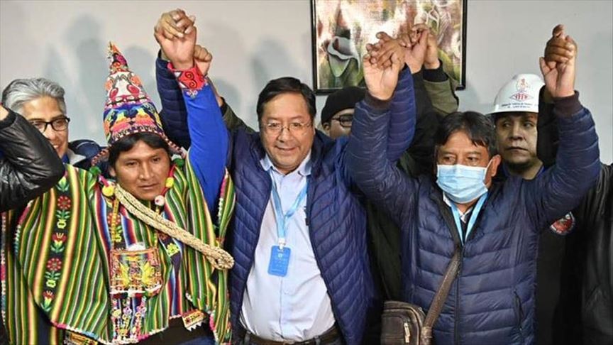 US congratulates Bolivia's Arce on election victory