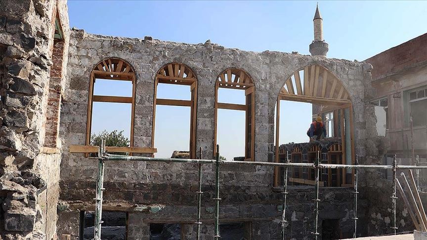 sur daki tescilli diyarbakir evleri restore ediliyor