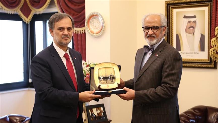 سفیر کویت در آنکارا از هلال احمر ترکیه قدردانی کرد
