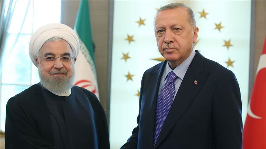 گفتگوی اردوغان و روحانی پیرامون مسائل دو جانبه و منطقه