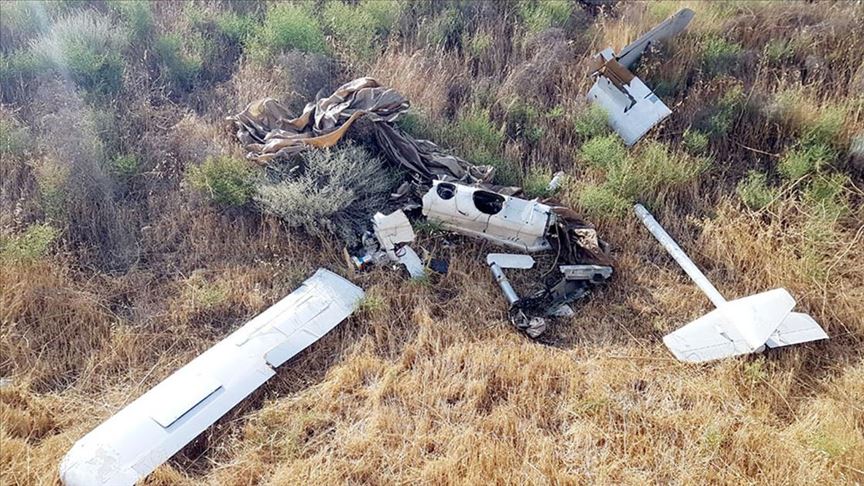 Azerbaycan ordusu, Nahçıvan'da Ermenistan'a ait bir İHA'yı düşürdü