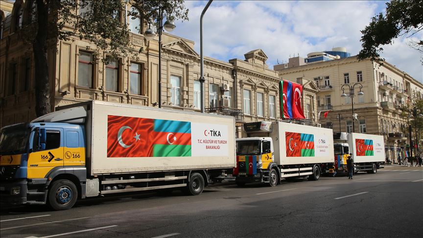 TIKA poslala 40 tona pomoći azerbejdžanskim civilima