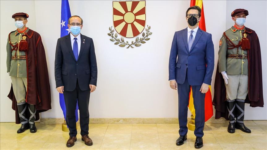 Средба на претседателот Пендаровски со косовскиот премиер Авдулах Хоти