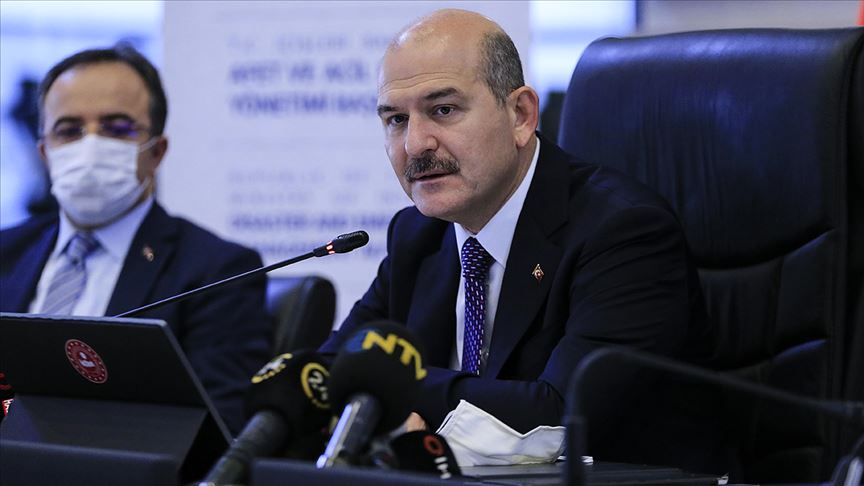 Bakan Soylu: 2021'in aralık sonunda 81 ilimizde il afet risk azaltma planlarımızın tamamı oluşmuş olacak