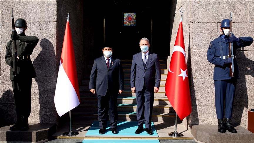 Turkish, Indonesian defense chiefs meet in Ankara