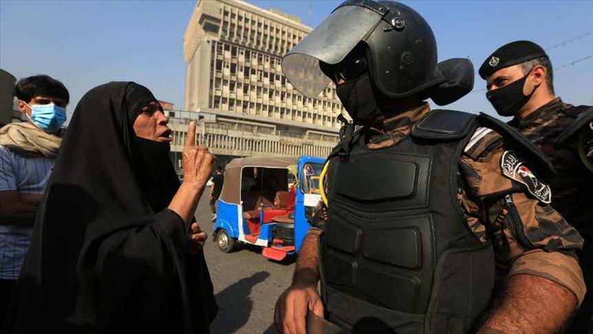بغداد.. إصابة 44 شخصا بينهم 11 أمنيا في احتجاجات واسعة