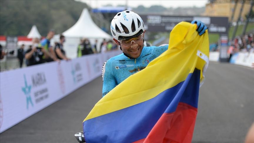 Colombiano gana campeonato de bicicletas de montaña en Turquía 
