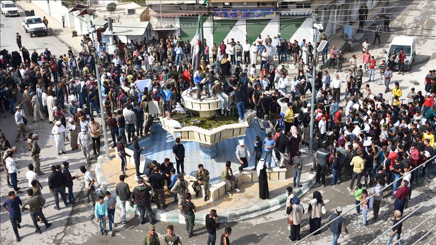 Në Siri protesta kundër Macron-it: Islami është fe e paqes 