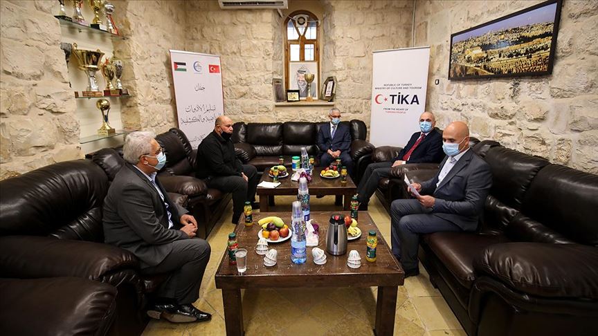 TİKA'dan Doğu Kudüs'teki Filistin kurumlarına destek