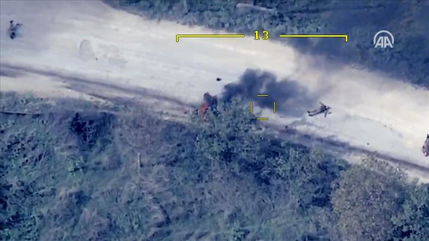 Появились кадры ликвидации одного из главарей сепаратистов Карабаха