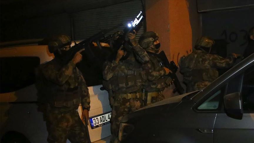 عملية أمنية ضد منظمة "بي كا كا" الإرهابية في إسطنبول 