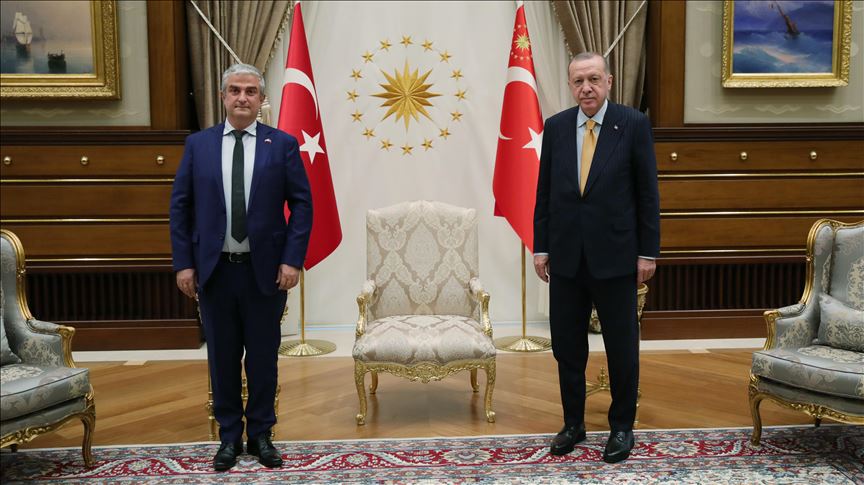 New envoys present credentials to Turkish president