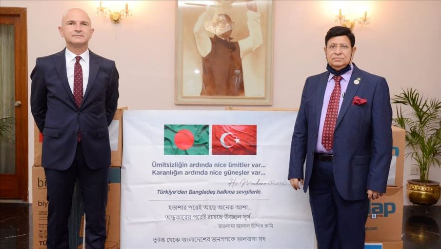 Turkey's 4th medical gear shipment lands in Bangladesh