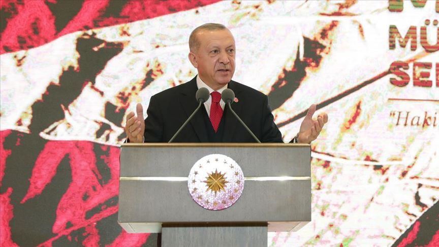 اردوغان: بزرگترین قدرت ما میراث تاریخی‌مان است