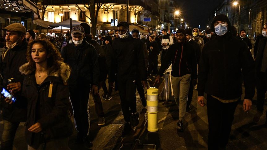 احتجاجات بمدنٍ فرنسية ضد تدابير مكافحة فيروس كورونا