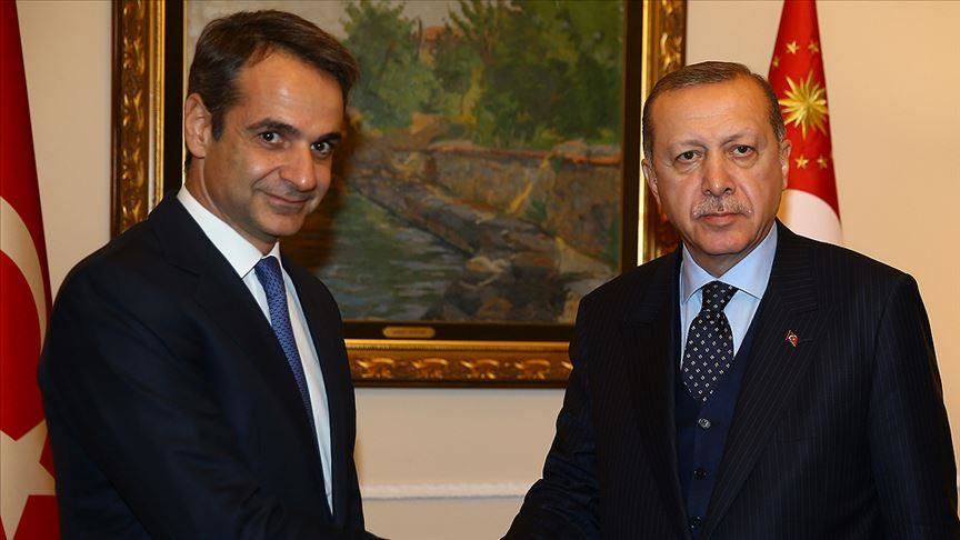 Эрдоган и Мицотакис обсудили последствия землетрясения