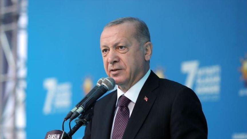 أردوغان: تركيا لم تخضع للوصاية والإرهاب والانقلابات 