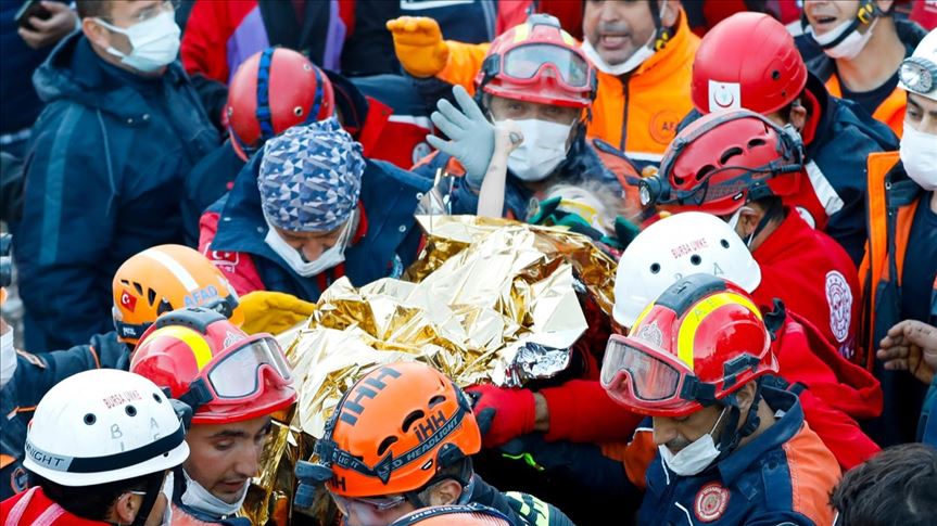 Turkey: 3-year-old girl rescued 65 hours after quake
