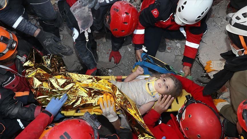 Turkey: Little girl rescued 91 hours after quake