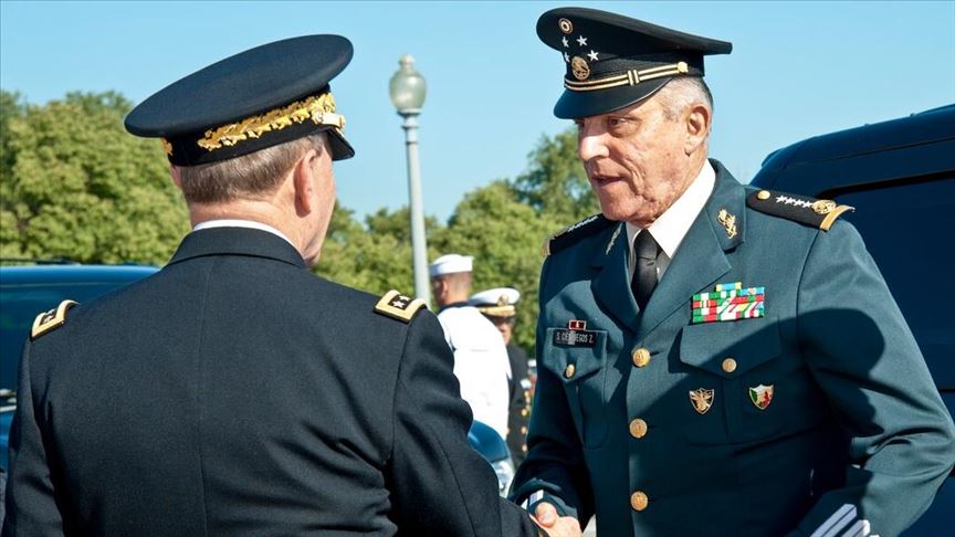 Exsecretario de Defensa de México Salvador Cienfuegos fue trasladado a Nueva York