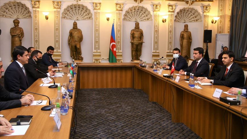 YTB Başkanı Eren'den Azerbaycan'a destek ziyareti