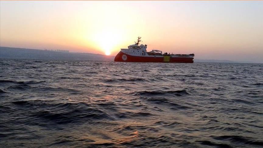Anija turke "Barbaros Hayreddin Paşa" në Mesdhe deri më 16 shkurt