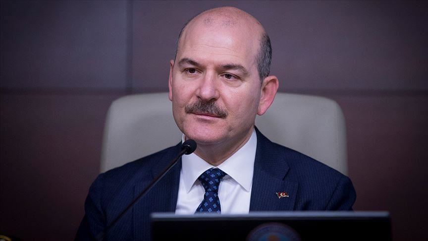 Turkish interior minister to go on virus treatment home