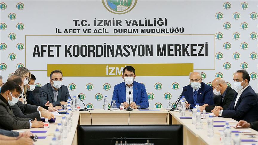 Izmir De Bakan Kurum Baskanliginda Koordinasyon Toplantisi Yapildi