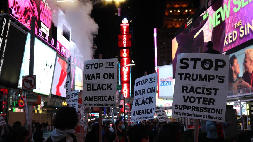 Protestas postelectorales estallan en Estados Unidos