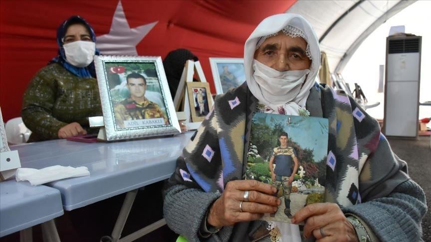 90-year-old joins mothers' sit-in against PKK terror