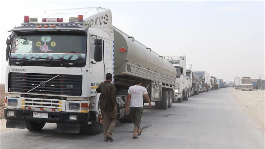 El comercio de petróleo continúa entre la organización terrorista YPG/PKK y el régimen sirio